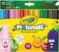 Crayola 12 Pennarelli Lavabili Punta Maxi 588337