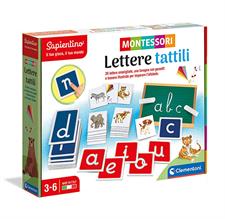 Gioco Montessori Lettere Tattili 16358
