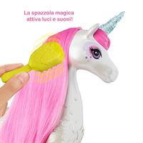 Barbie Unicorno Pettina e Brilla GFH60