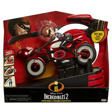 INCREDIBILI - ELASTIC GIRL C/RAMPA MOTO