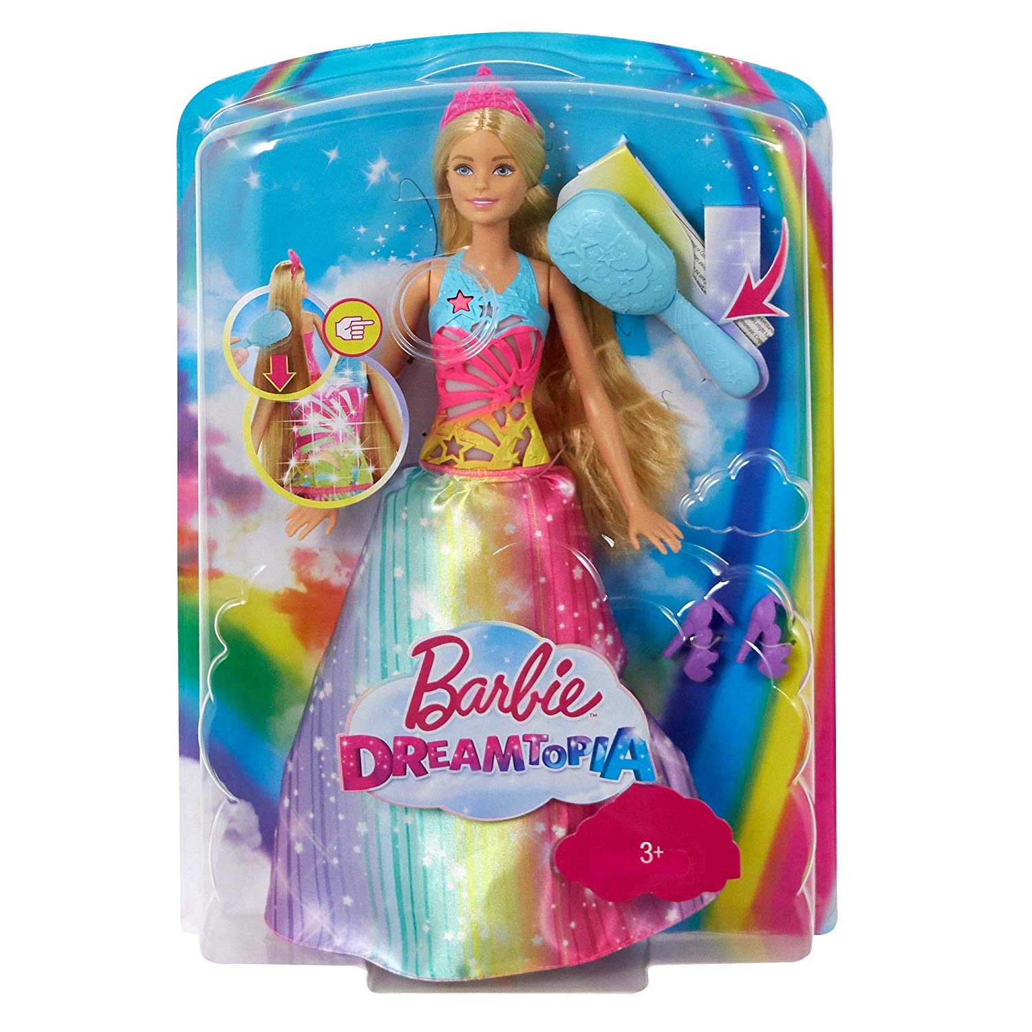 Unicorno Pettina e Brilla Barbie Dreamtopia GFH60 Mattel 