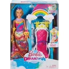 Barbie Dreamtopia con Altalena Arcobaleno FJD06