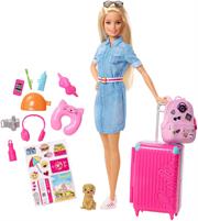 Barbie In Viaggio con Trolley FWV25