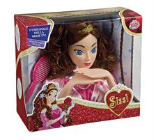 PRINCIPESSA SISSI - TESTA CAPELLI DA FAVOLA C/ACC