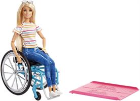Barbie Fashionista con Sedia a Rotelle GGL22