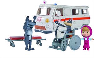 Masha e Orso Ambulanza Playset 109309863