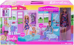 Barbie Casa Portatile con Bambola FXG55