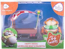 44 Gatti Veicolo con Personaggio 7600180201