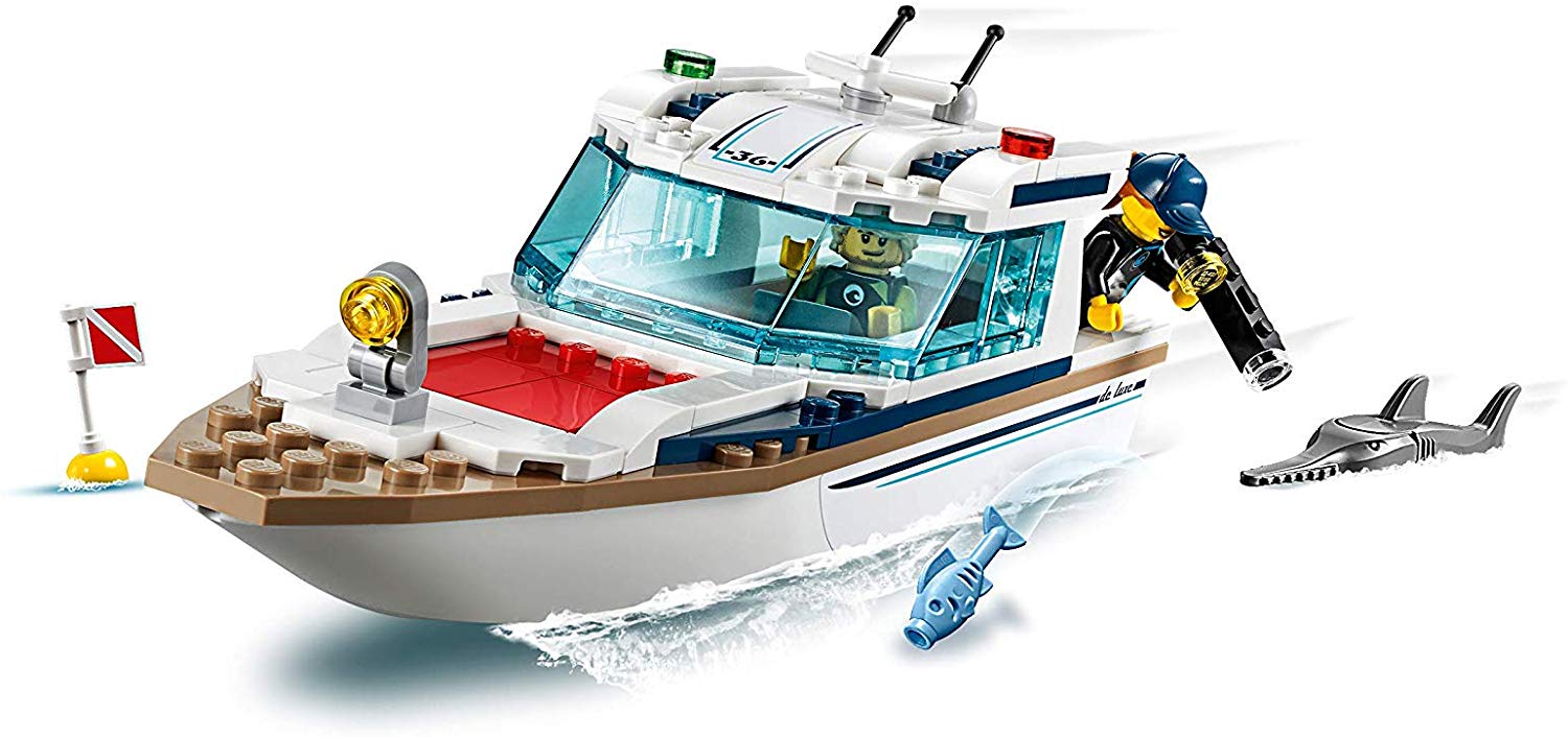 Lego City Yacht Immersioni 60221 - CITY - Il Capriccio ...