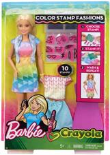 Barbie Crayola Fashion Stamp FRP05