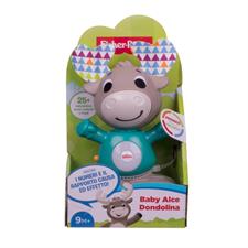 Fisher Price Baby Alce Dondolina Luci/Suoni GJB17