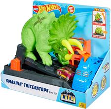 Hot Wheels Playset Attacco Triceratops GBF97