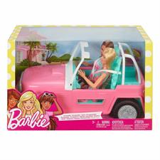 Barbie Auto Cabrio con 2 Bambole FPR59
