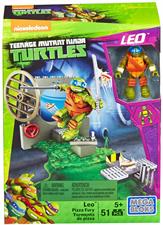 Turtles - Mega Block Leo Pizza Fury 51pz DMX33