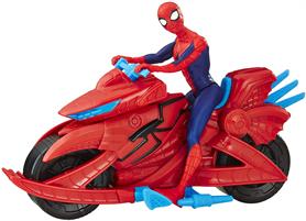 Spiderman Personaggio 15cm con Veicolo E3368