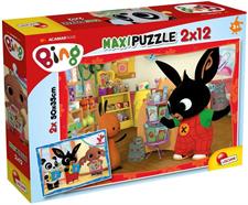 Lisciani Puzzle Bing 2in1 12+12pz Maxi 81233