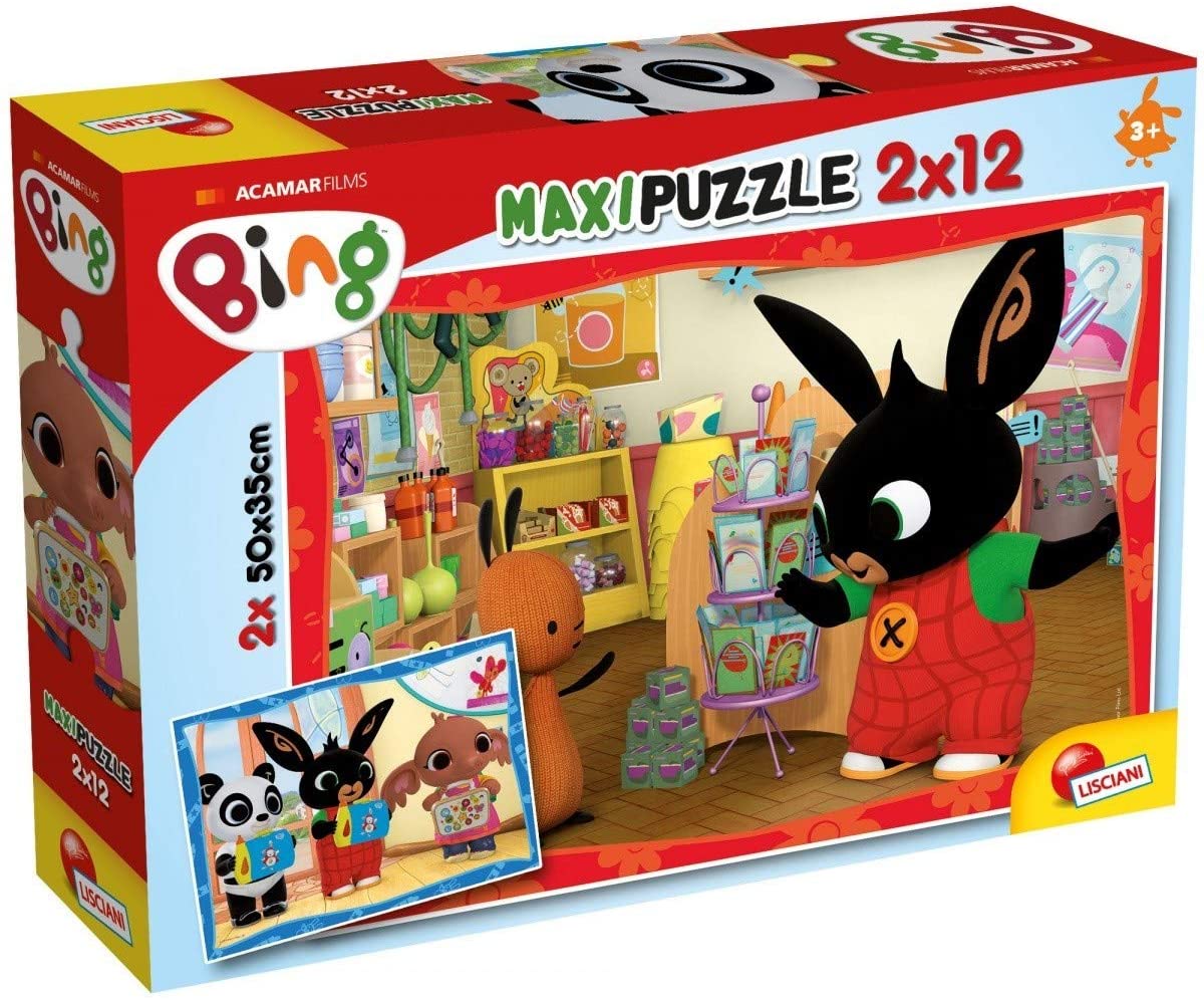 Lisciani Puzzle Bing 2in1 12+12pz Maxi 81233