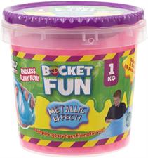 Slimy Swiss Bucket Fun Metallico Barattolo 1kg POS190019