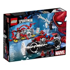 Lego Spiderman Salvataggio in Moto 76113