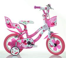 Flow - Bici 12 Bianca e Rosa 5120514