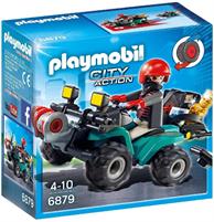 Playmobil - Polizia Quad Bandito 6879