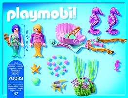 Playmobil - Starter Carrozza Sirene 70033