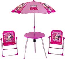 Minnie Set Giardino Tavolo con Sedie