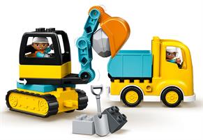 Lego Duplo Camion e scavatrice cingolata 10931