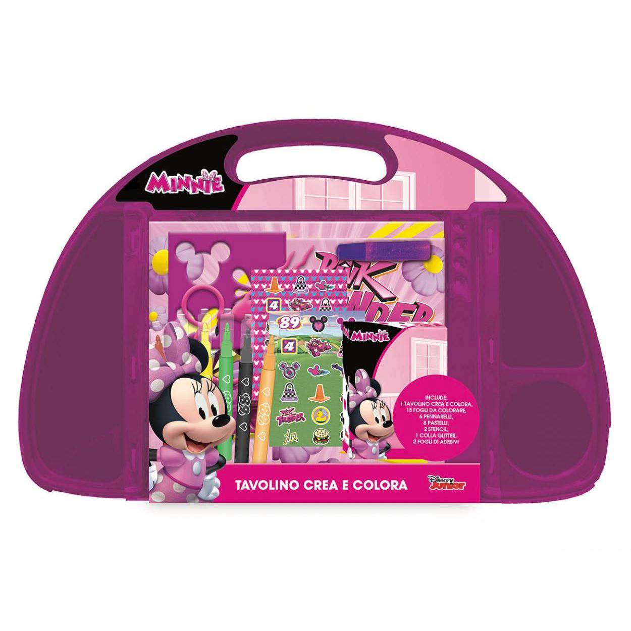 Minnie Tavolino Crea E Colora Kit Artistici E Pittura Il Capriccio Giocattoli Store