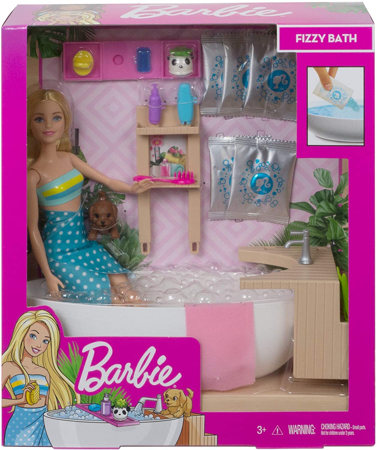 Barbie Relax in Vasca con le Bolle GJN32