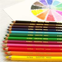 Giotto 12 Pastelli Mega 225600