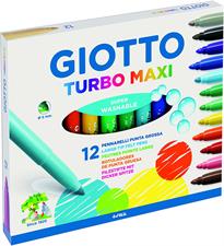 Giotto 12 Pennarelli Turbo Maxi 454000