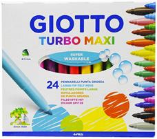 Giotto 24 Pennarelli Turbo Maxi 455000