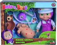 Masha e Orso Bambola 23Cm Veterinaria 109301081