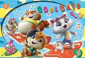 Puzzle 44 Gatti 24Pz Maxi 28512