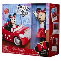 Minnie Style Bambola 24cm con Auto 209464