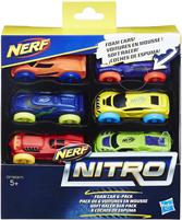 Nerf Veicoli Nitro Pack 6pz C3171