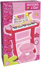 Bontempi Tastiera con 31 Tasti I-Girl Microfono 133671