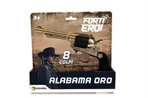 Forti Eroi Pistola Western Oro GGI200110