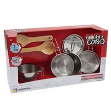 Giochi di Casa Set di Pentole e Acc. GGI190357