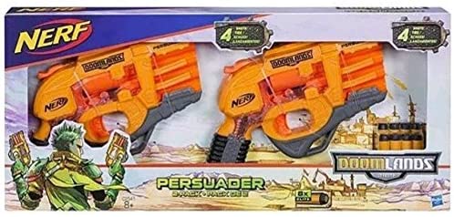 Nerf DoomLands Persuader Pack con 2 Pistole C2541