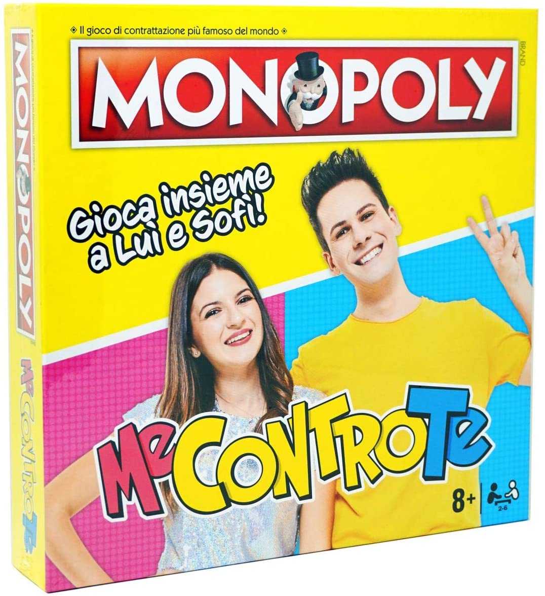 Gioco da Tavola Me Contro Te Monopoly Classic OFF57237