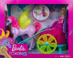 Barbie Dreamtopia con Pegasus e Biga GJK53