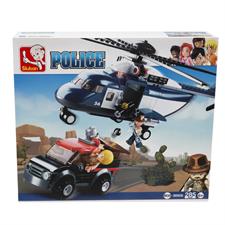 Sluban Helicopter Jeep Police POS190006