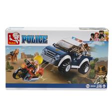 Sluban Car and Motorbike Police POS190009