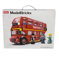 Sluban London Bus Model Bricks 190016