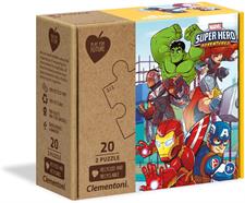 Puzzle Marvel Superhero 2x20pz 24775