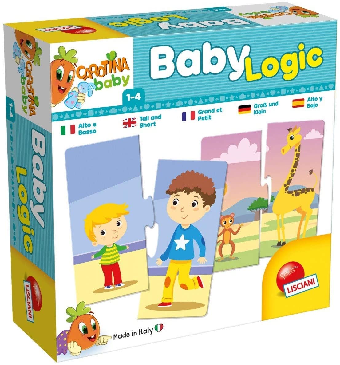 Lisciani Baby Carotina Baby Logic Alto e Basso 65400