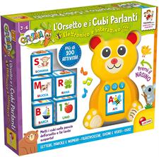 Lisciani Carotina L'orsetto e i Cubi Parlanti 72095