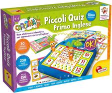 Lisciani Carotina Piccoli Quiz Primo Inglese 49172